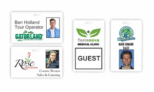 Plastic Photo ID Name Badges